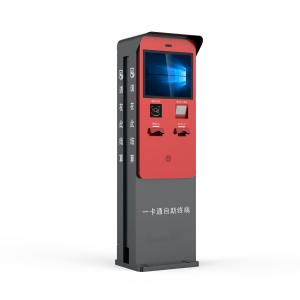 Quality Outdoor 19 Inch Touch Screen Waterproof Highlight Screen Parking Kiosk For Cash Payment wholesale