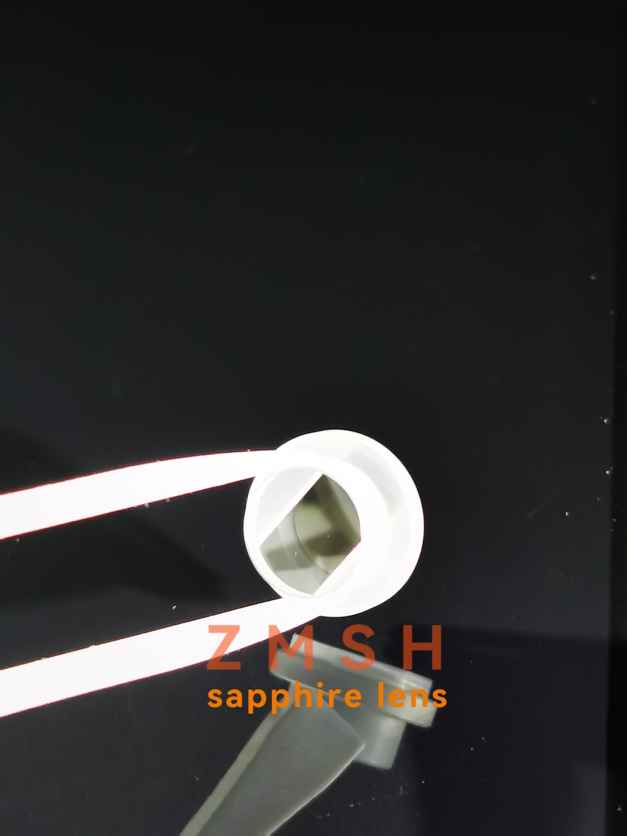 Monocrystalline Synthetic Sapphire Optical Windows Glass With Step