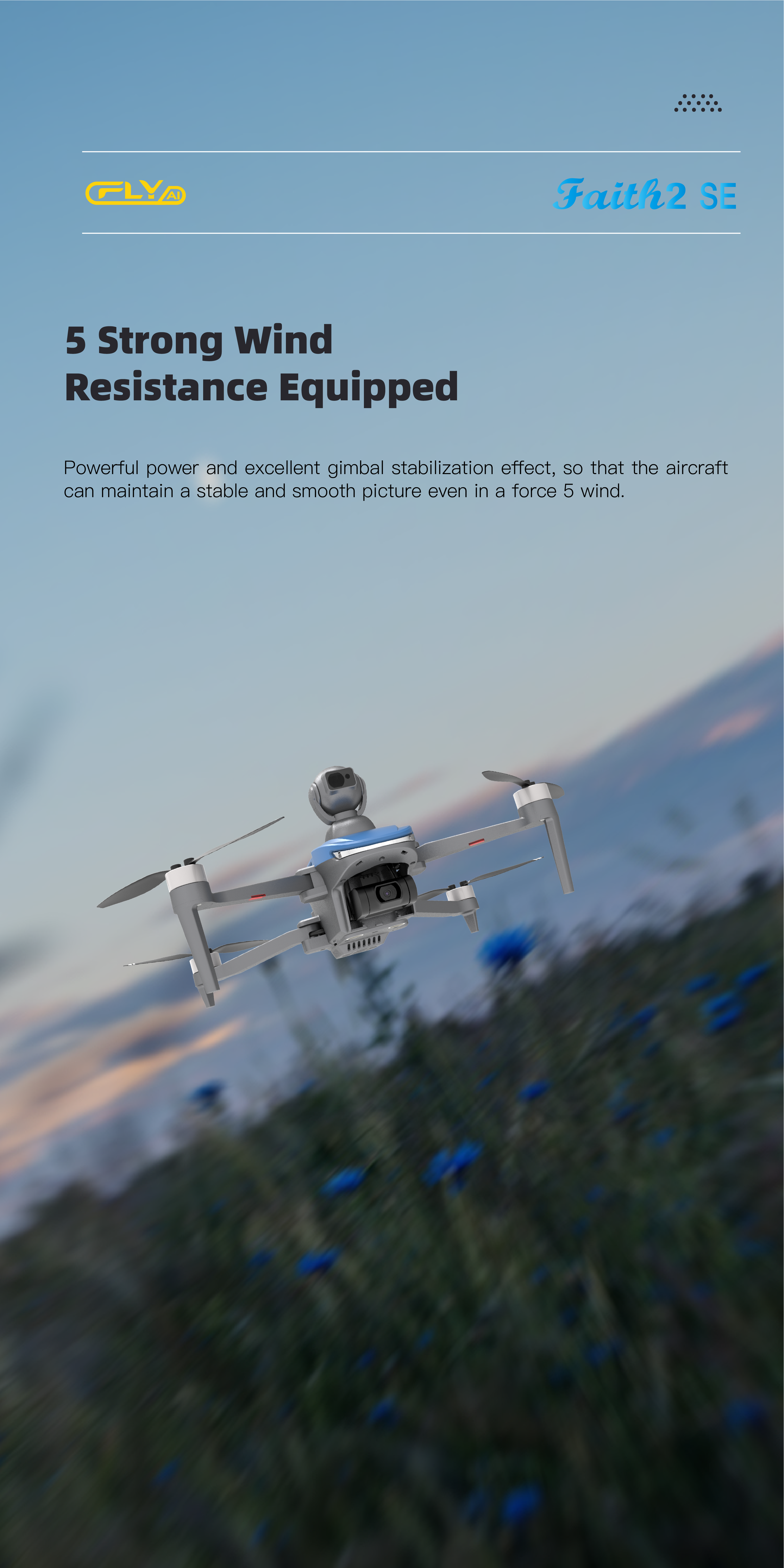 186*58*112 mm C-fly Faith 2 Se 3km Dual 4k Camera Hd Drones Brushless Radio Control Gps Obstacle Avoidance Professional Drone