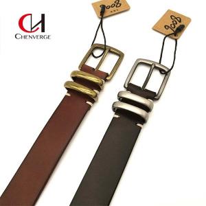 Quality Retro Style Female Leather Belt , Women Genuine Cowhide Leather Belt wholesale