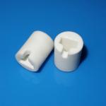 Non Crack Ceramic Insulator Tube , High Voltage Ceramic Insulator 96% Electric