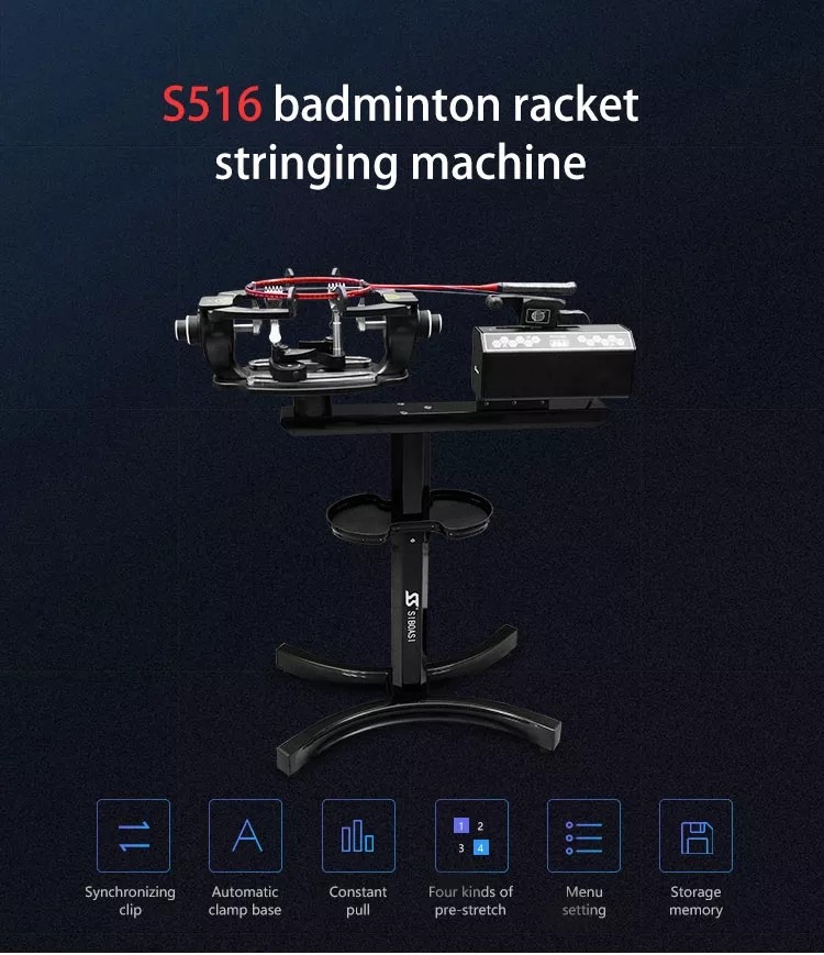 AC100V Badminton Racquet Stringing Machine Intelligent Durable