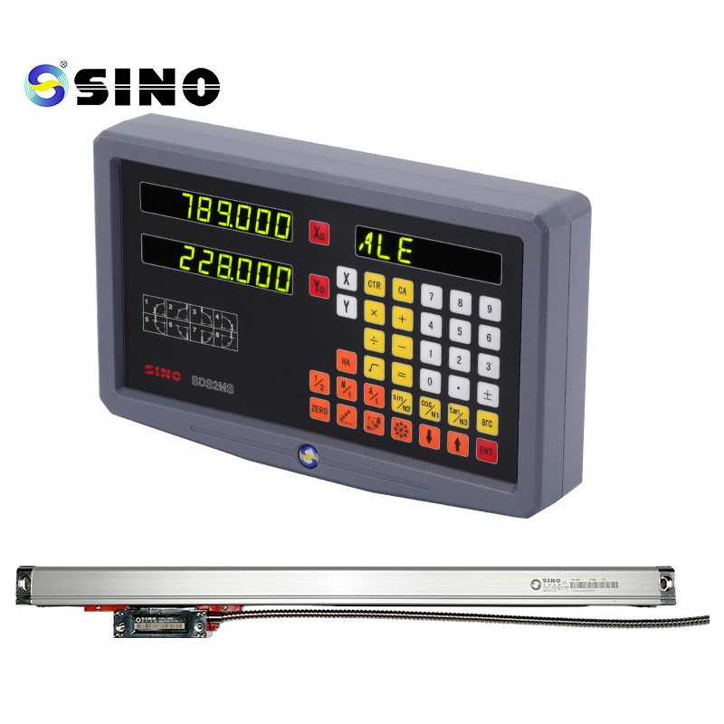 SDS DRO 2MS Digital Readout System DRO 2 Axis With KA300 Magnetic Scale System Linear Error Correction