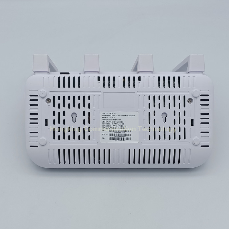 HG3110AX-XG WIFI6 ONU 4 Antenna 2.5Ge 3Ge 1POTS USB AX1800 10G GPON ONU xgpon xgspon ONT modem