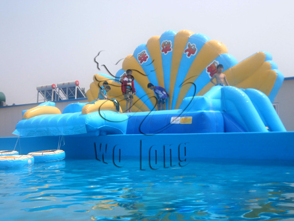 exciting Durable inflatable water obstacle course