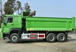 Urban Intelligent Residue Quad Axle Dump Truck , 12 Wheeler Dump Truck 88Km/H