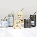 12oz Straight Mugs Ice Coffee Tumbler Stainless Steel Thermos Insulated Coffee