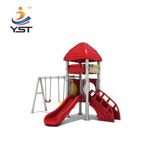 Quality Outdoor Polyethylene Kids Playground Slide With Galvanized Steel Pipe wholesale