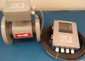 Quality Sewage / Wastewater Flow Meter Magnetic Dn300 With Low Pressure Drop wholesale