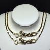 Buy cheap 18K Yellow Gold High End Custom Jewelry Panther Necklace With Diamonds / Lacquer from wholesalers