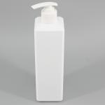 White 28mm HDPE 550ml Large Pump Bottle