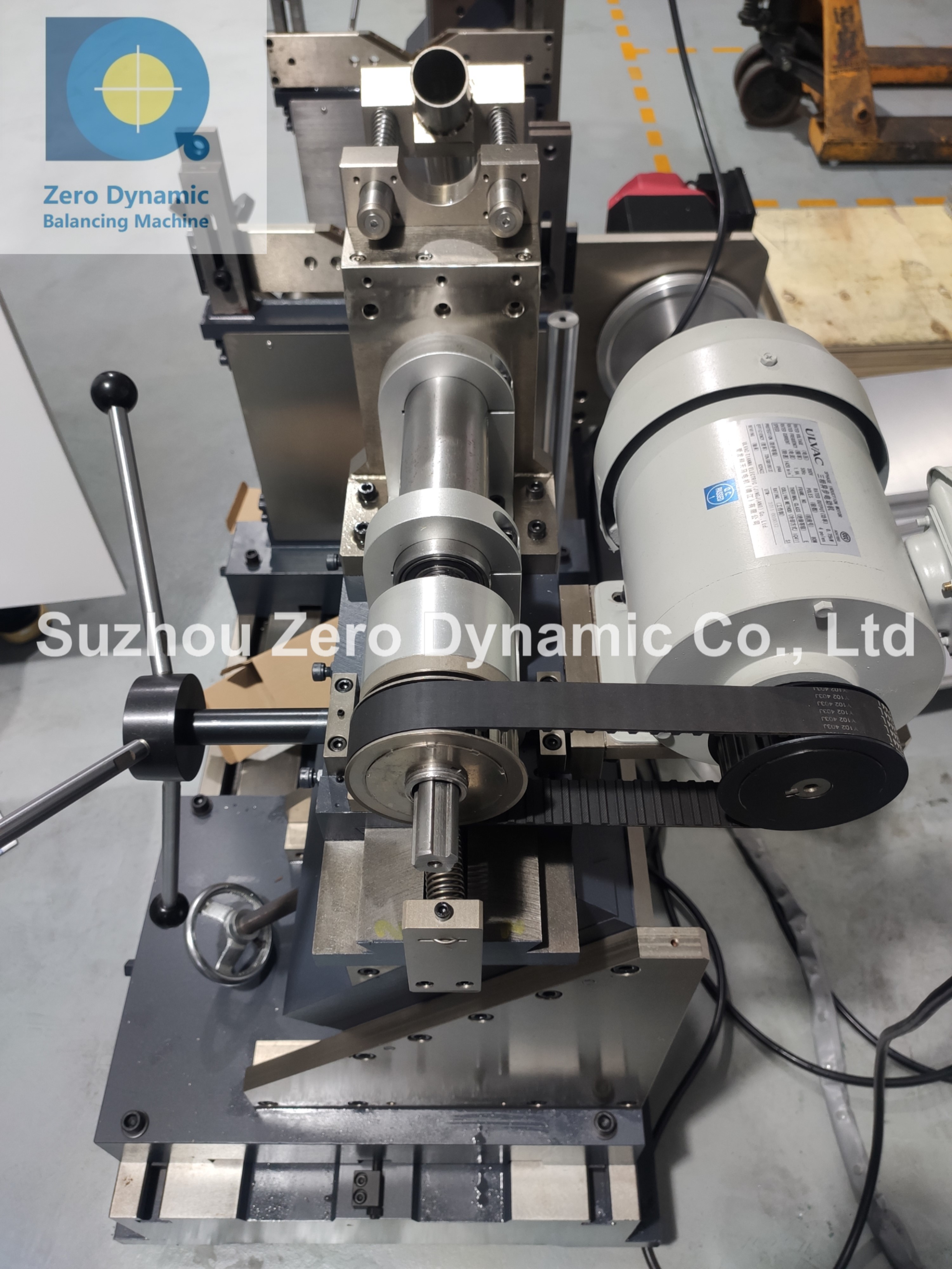 High Speed Rotor Semi Automatic End Face Drilling Balancing Machine