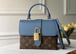 Women'S Black Handhold Luxury Bucket Bag With Lock Catch