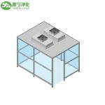 Stainless Steel 304 Class 100000 FFU Clean Room with Air Shower