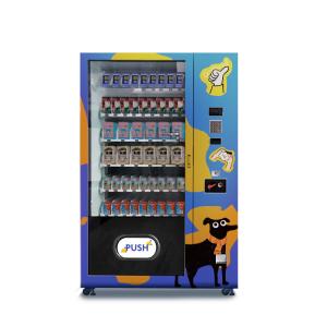 Quality commercial intelligent snack drink Vending Machine with card reader coin cash payments wholesale