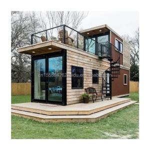 Quality Hotel 20ft-40ft Portable Wooden Container House Durable Sea Freight Container Renovation with Hotel Standard wholesale
