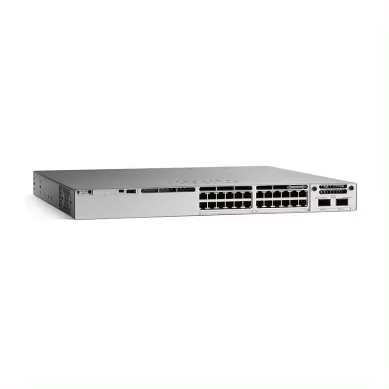 24-Port 10/100/1000Mbps Network Switch with 128Gbps Switch Capacity C9200L-24T-4X-E