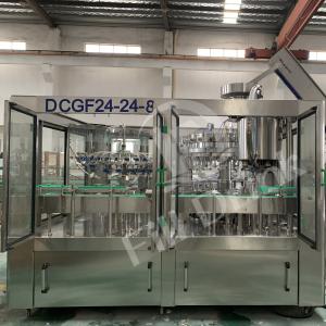 Quality Full Automatic Small Carbonated Drink Filling Machine Complete Bottled Water Production Lines wholesale