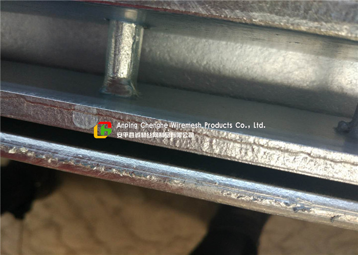 Flat / Round Bar Steel Grate Drain Cover For Port Drainage Channels