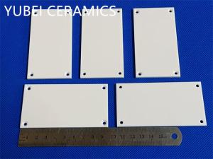 Quality 95% Alumina Ceramic Plates White Heat Dissipation Size Customized wholesale
