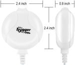 Mini 1.5 Watt Hygger Air Pump For 15 Gallon Fish Tank