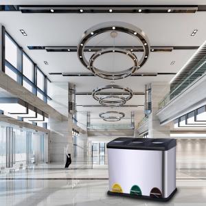 Quality 6.34 Gallon Recyclable Slim Dual Trash Can wholesale