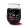 Buy cheap PET Tritan Stemless Reusable Plastic Wine Glasses Personalized Unbreakable from wholesalers