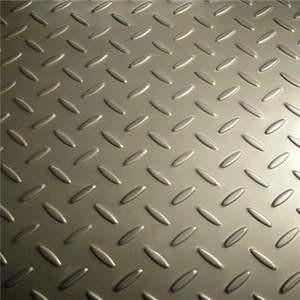 Cheap Tear Chequered Sheet 304 Stainless Steel Floor Plate Diamond Pattern 3000mm for sale