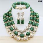 Supoo High quality african beads jewelry sets Senegal/Ghana/ Nigerian handmade