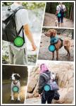 Costom Slow Feeder Dog Bowl Tpe Rubber Dog Bowl Travel Drink Feeder