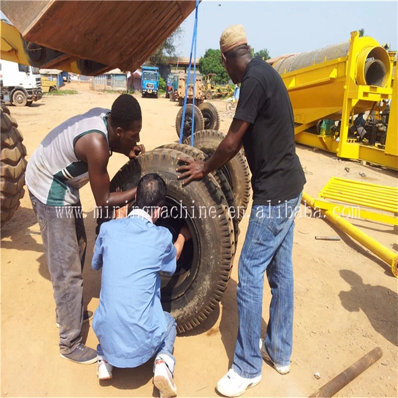 Small Scale 5TPH - 10TPH Gold Trommel Wash Plant Gold Mining Equipment