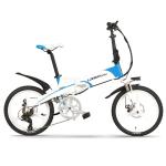 G660 7 Speed Foldable Electric Bike 20 Inch LANKELEISI Brushless Motor