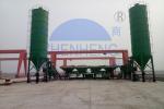 HZS25 Flexible Precast Stationary Concrete Batching Plant Skip Hopper Model