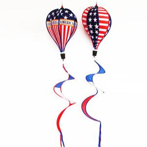 Quality Patriotic Hot Air Ballon wind spiral United State wholesale