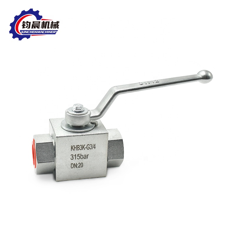 OEM Bestseller-Hydraulik Kugel Hahn KHB3K Zweiwege-Dreiweg Eventil