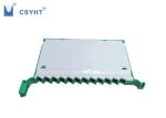 ABS Plastic 24FO Fiber Optic Tray , SC LC FC Adapter Fiber Optic Cassette