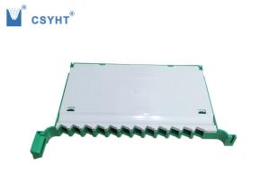Quality 24 Slots 12FO Fiber Splice Tray ABS Plastic ROHS 155*92*9mm wholesale