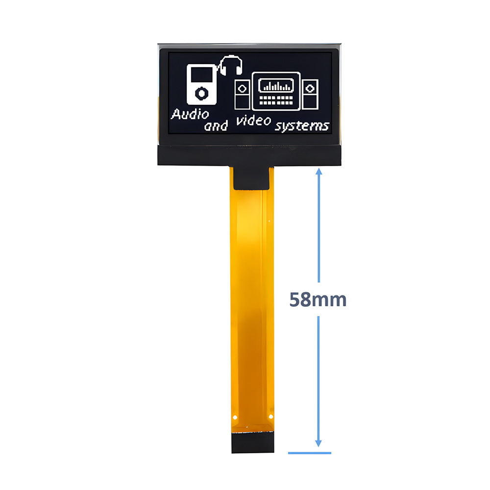 1.3 Inch OLED Display Module 128x64 16 Pin ZIF Connection CH1116 Driver