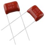 22uF 5 % 400 Volt Plastic Film Capacitor , MKT L / S = 37.5mm Pp Film Capacitor