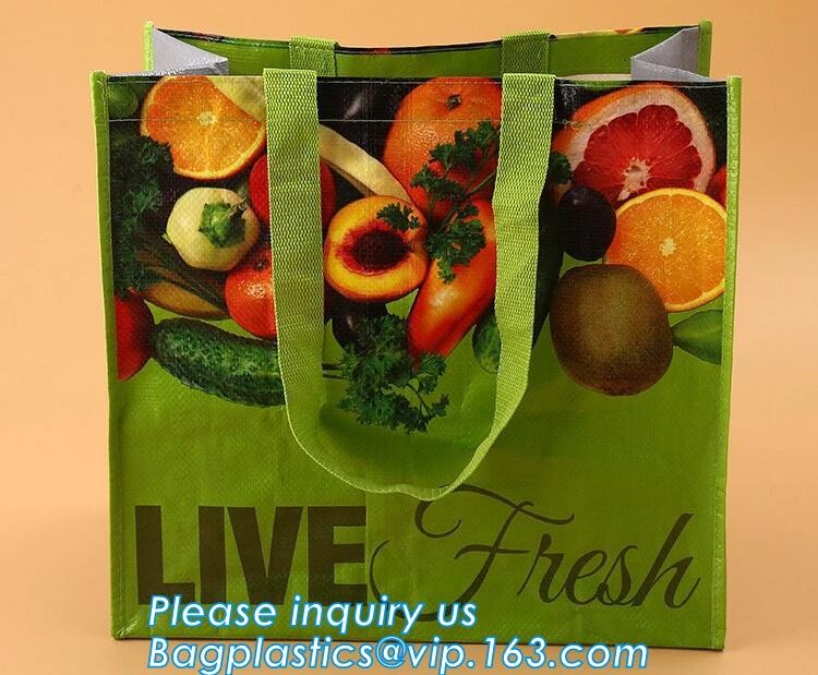 Manufacturer Wholesale Promotional Price Recyclable Fabric Shopping Tote Carry Custom PP Woven Bags, bagplastics, bageas