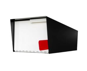 Quality US Mailbox Wall Mount Home Cast Iron Outdoor Mailboxes Black or White Construction wholesale