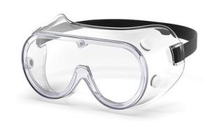 Quality Adjustable Headband Medical Safety Goggles Anti Fog Coating Splash Proof wholesale