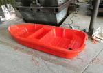 Small HDPE Bass Fishing Rotomolded Polyethylene Boats For Lake 2520 * 1040 * 320