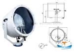 IP56 Suez Canal Searchlight , Halogen Searchlight Light Power 3000w TZ5