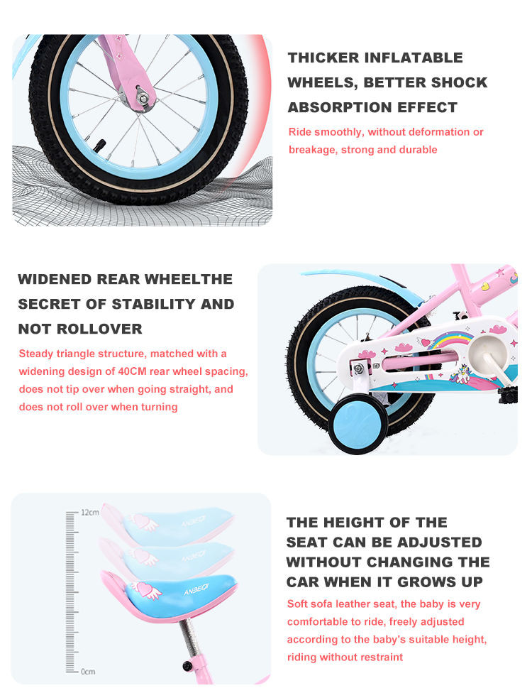 Pedal Bike 12 Inch Balance Bike With Pedals Caliper Brake