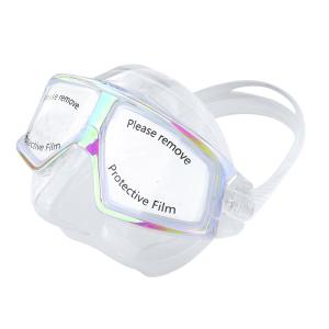 Quality Resin Lens Silicone Scuba Diving Defogging Snorkel Mask Lightweight For Adults wholesale