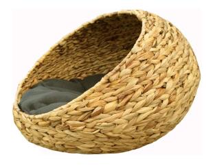 Quality Cat Hanging Basket Bed Wicker Natural Seagrass Handwoven wholesale