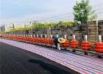 Rotatable Crash Barriers For Dangerous Road Sections