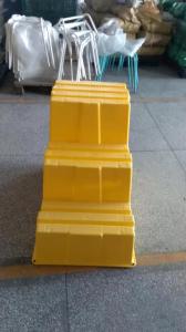 Quality Yellow Plastic Polyethylene Three Steps Safety Step Stool wholesale