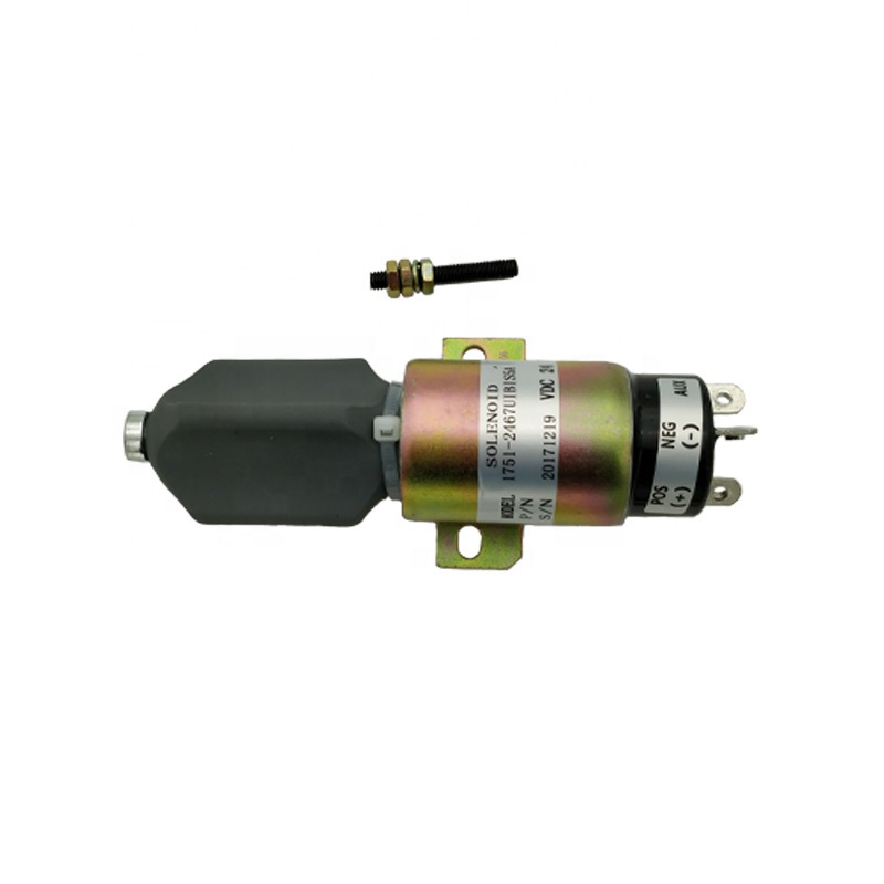 E200B E320 S6K 6D31 6D14 Engine Flameout Stop Solenoid Valve 5I-7518